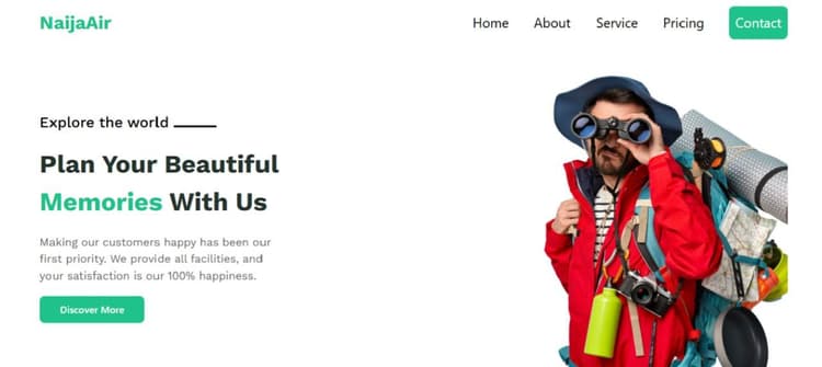 NaijaAir Frontend
