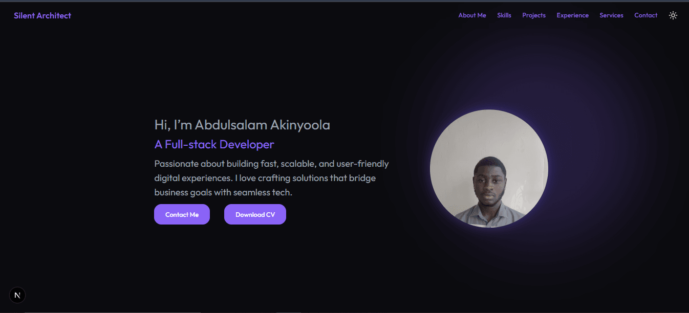 Portfolio Website