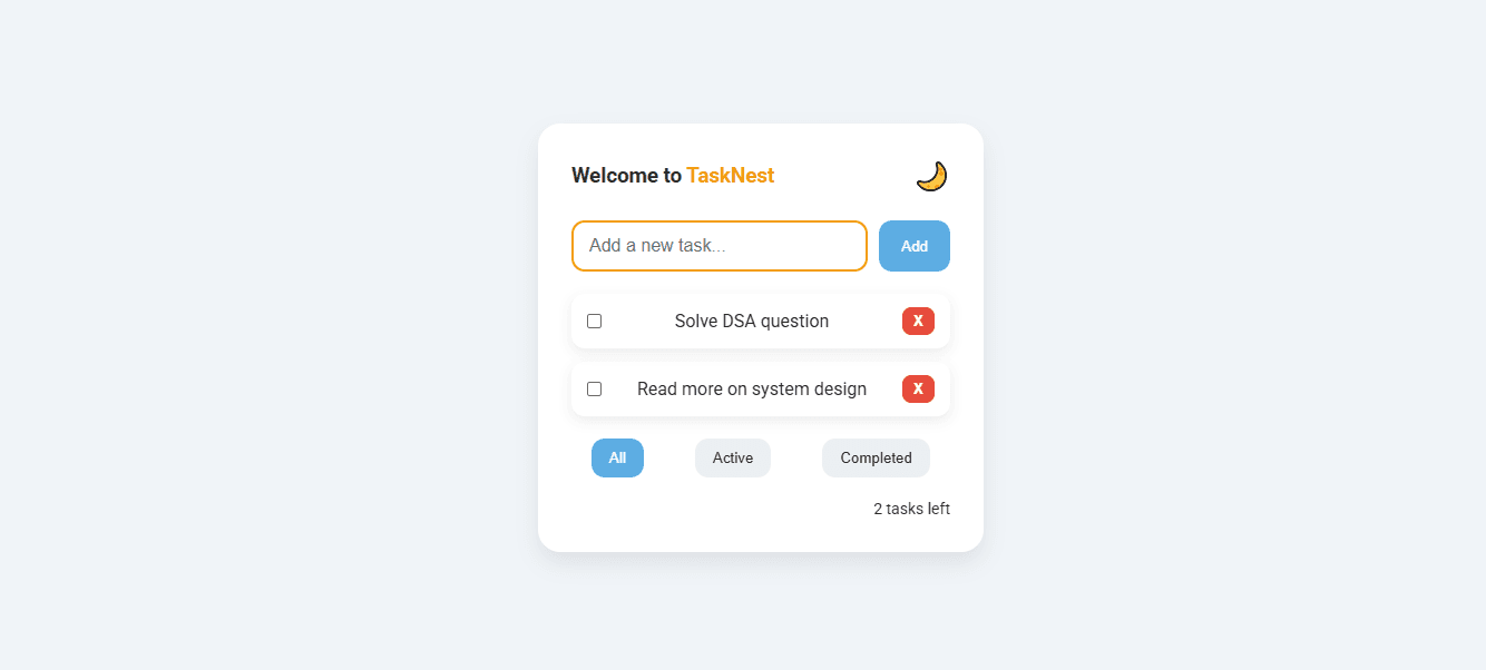 TaskNest App